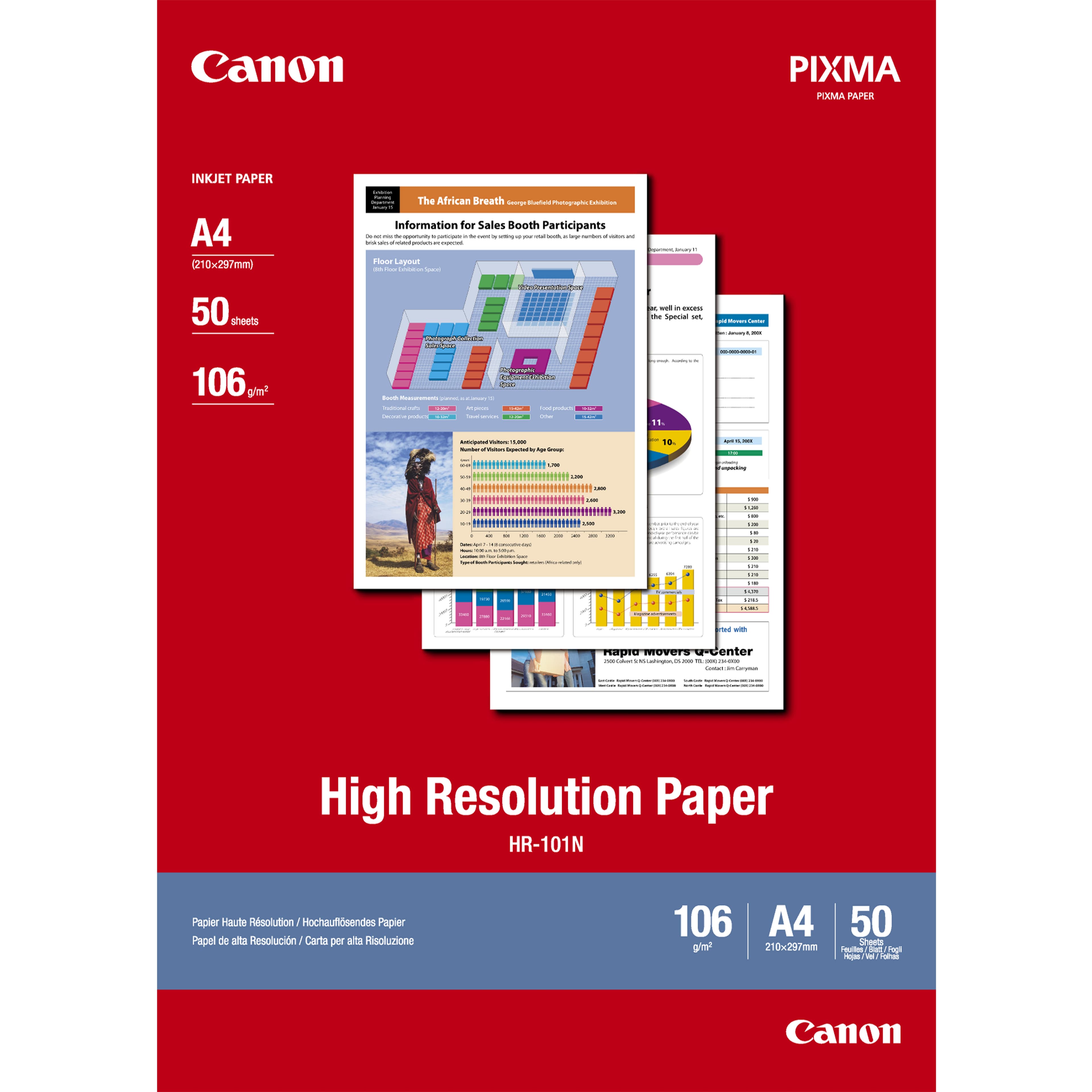CANON HR-101N paper A4 50sheet