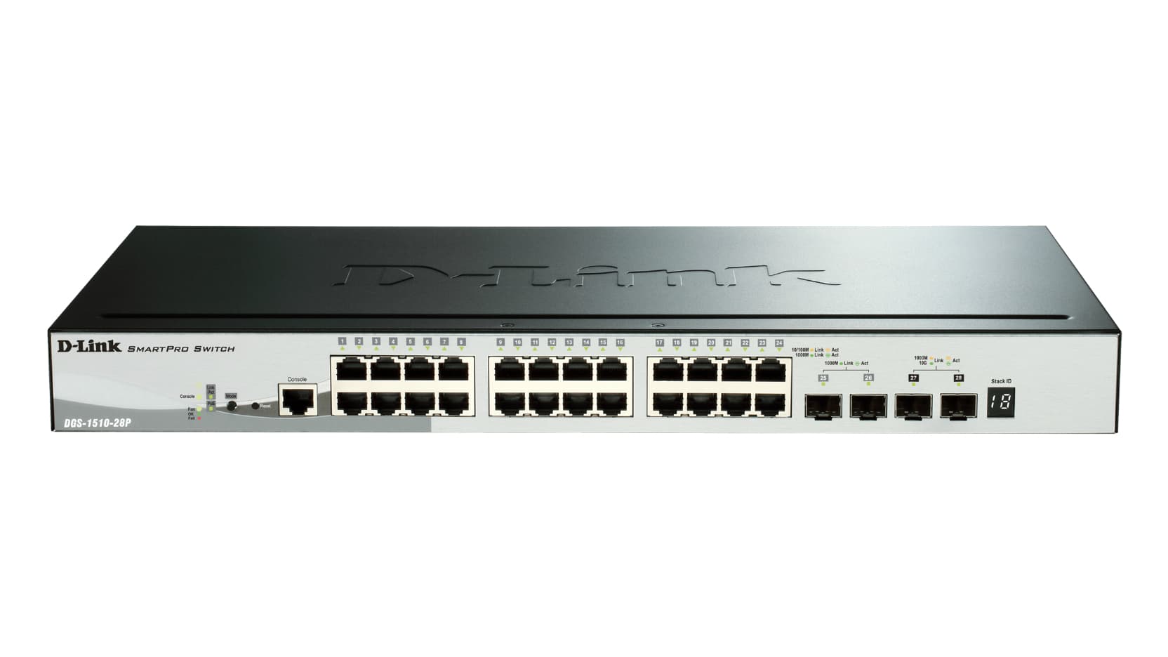 D-LINK 28-Port Smart PoE Switch 2x 10G
