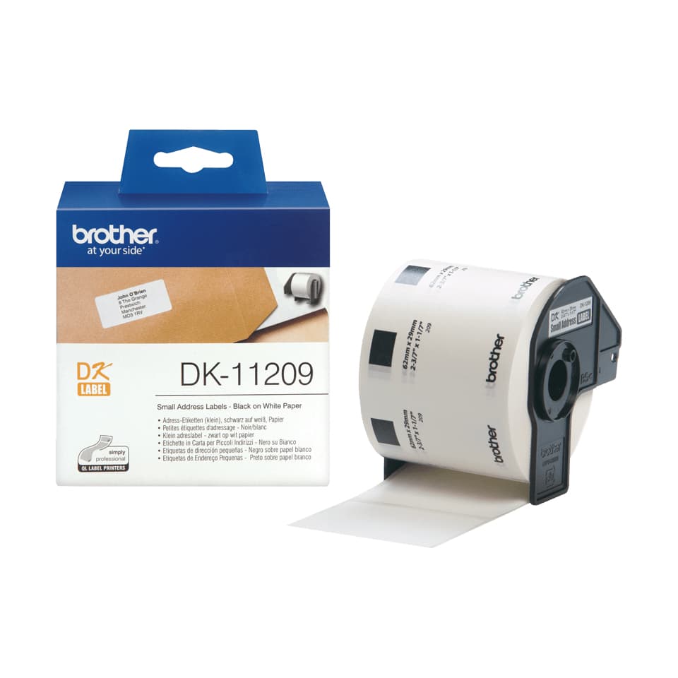 BROTHER DK11209 SMALL ADDRESS LABELS