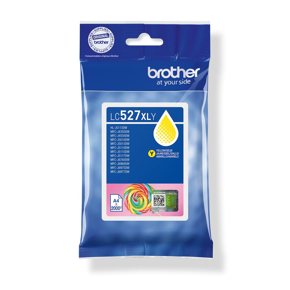 BROTHER Yellow high yield ink cartridge