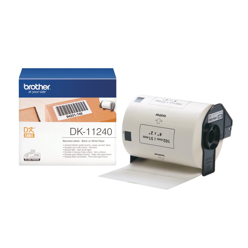 BROTHER DK11240 BARCODE LABELS