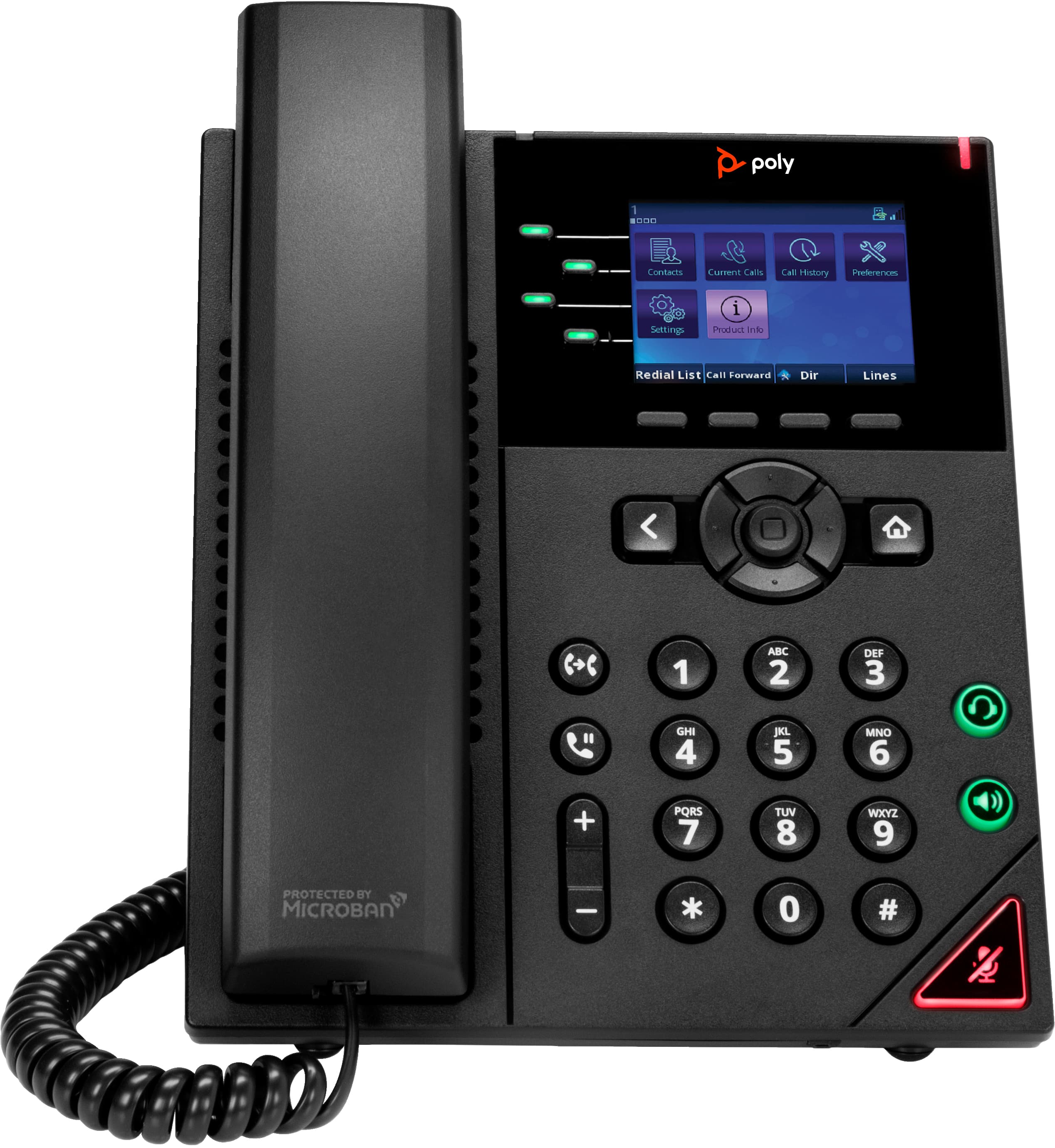 HP Poly OBi VVX 250 4-Line IP Phone