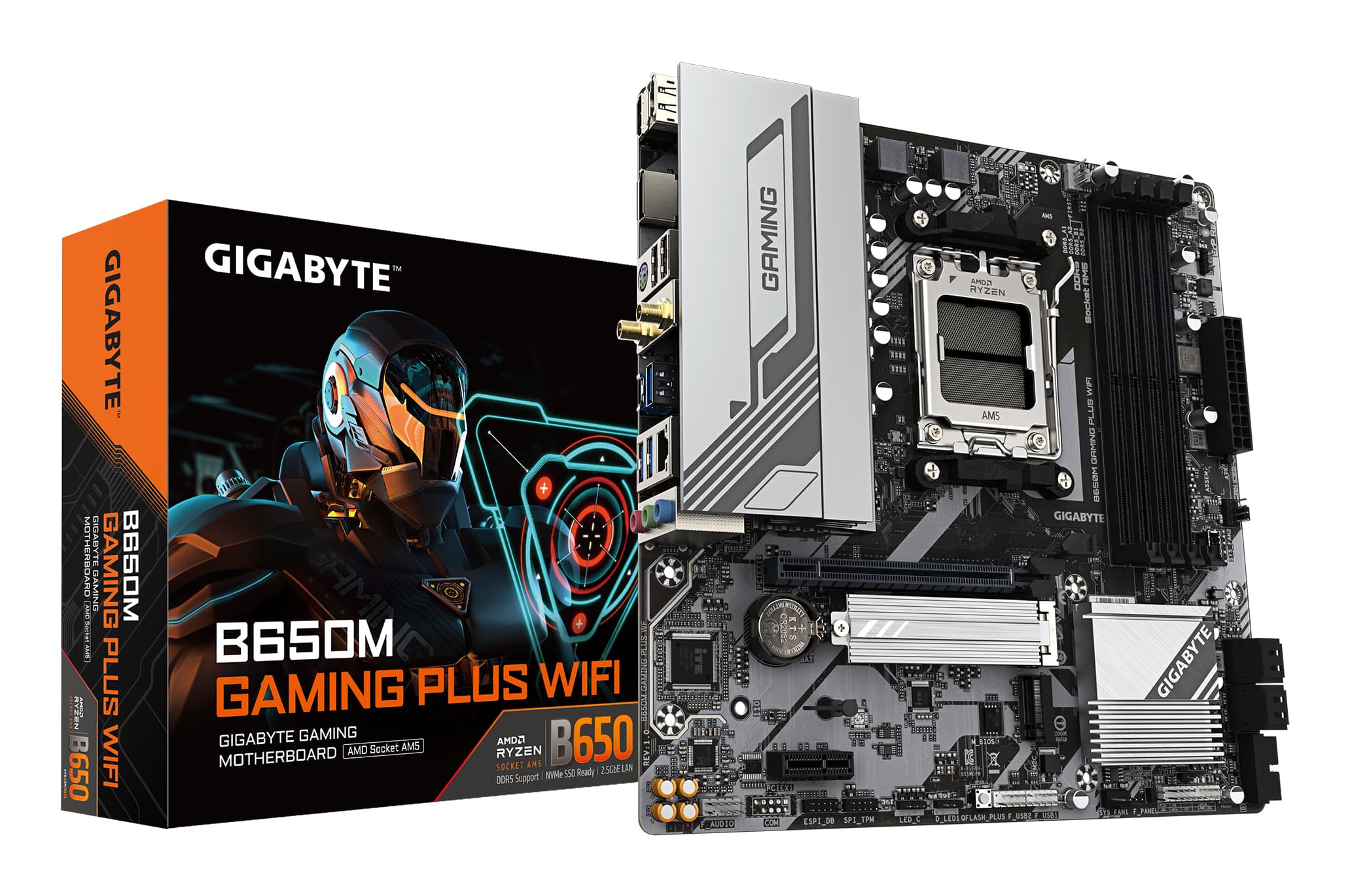 GIGABYTE B650M GAMING PLUS WF AM5 MB