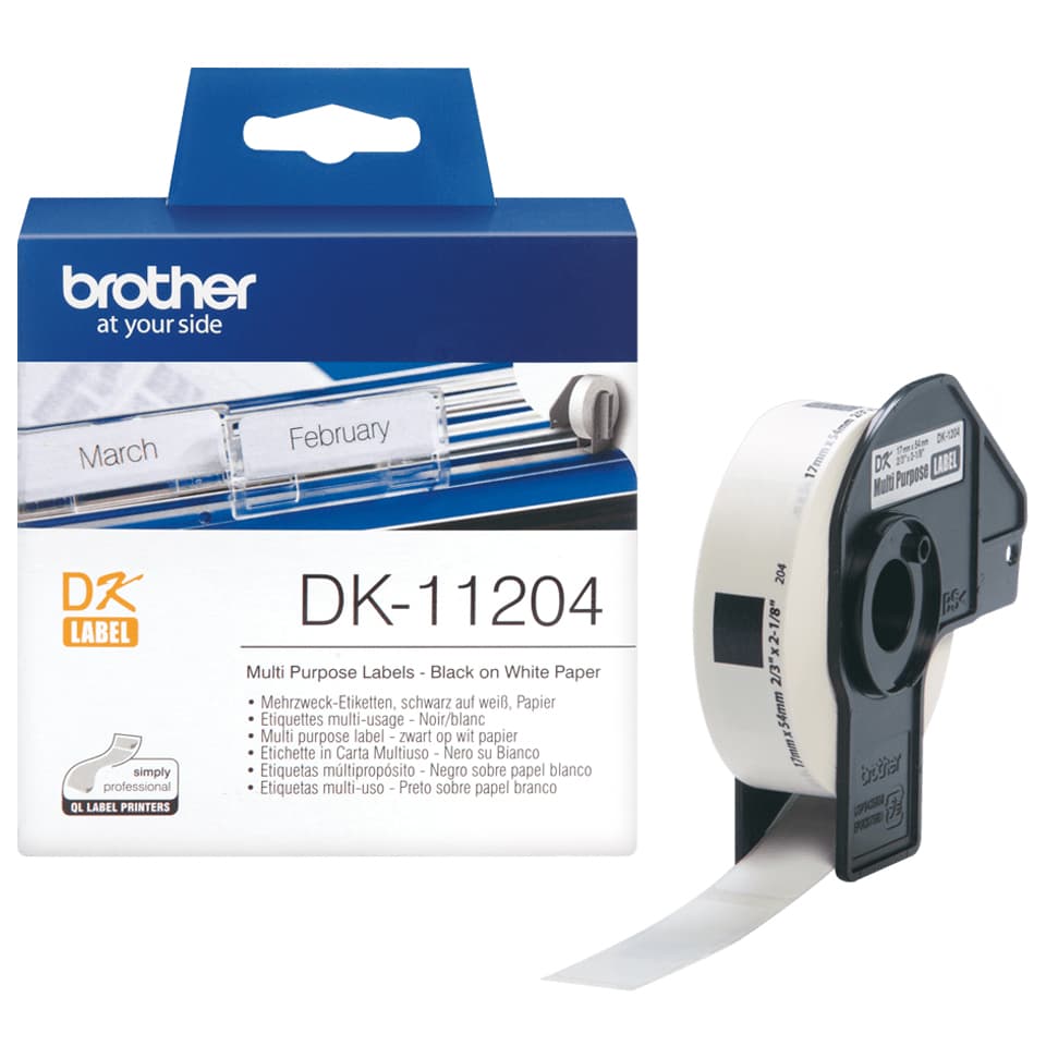 BROTHER DK11204mULTI PURPOSE LABELS