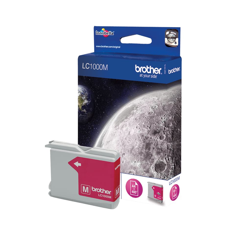 BROTHER LC1000M ink magenta 400pages