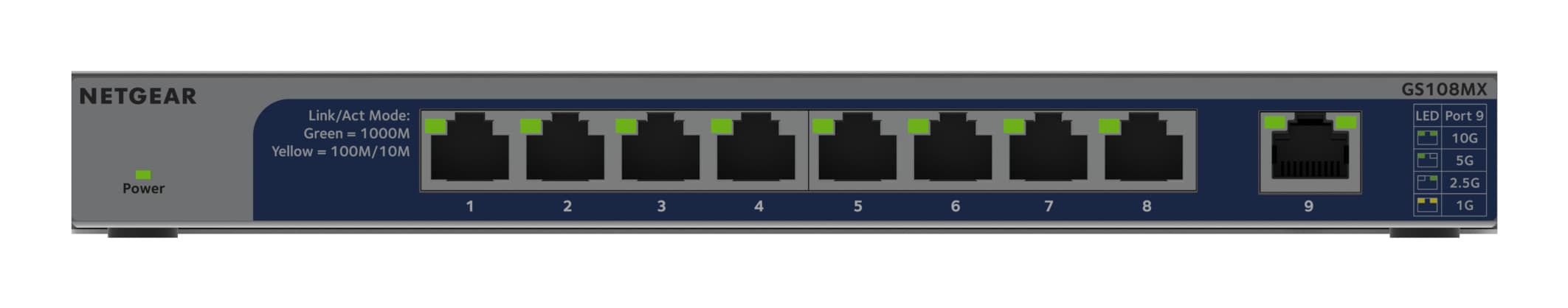 8PT GIG UM +1P 10G/MULTI-GIG UPLINK