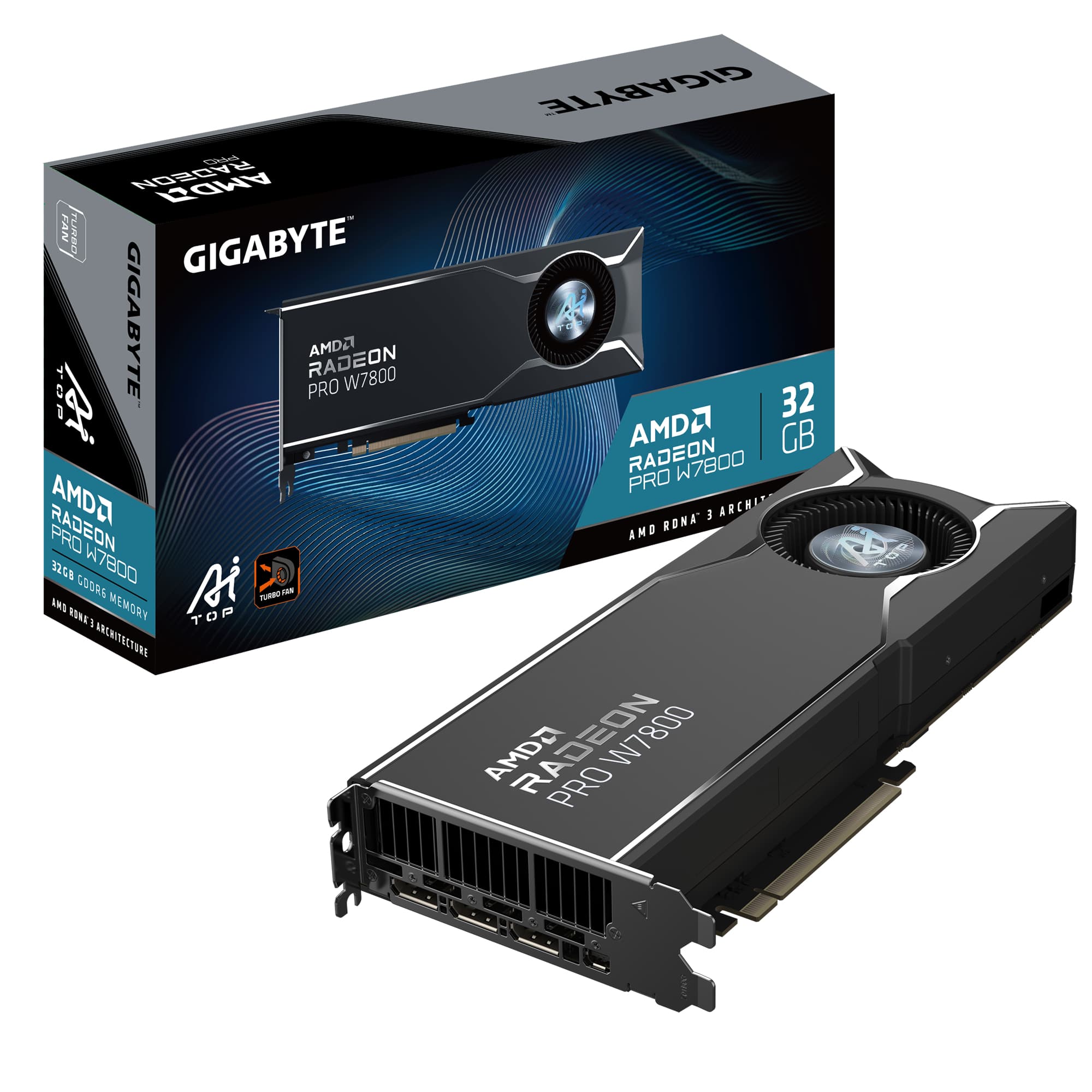 GIGABYTE PRO W7800 AI TOP 32G
