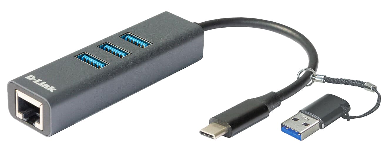 D-LINK USB-C/USB to Ethernet Adapter