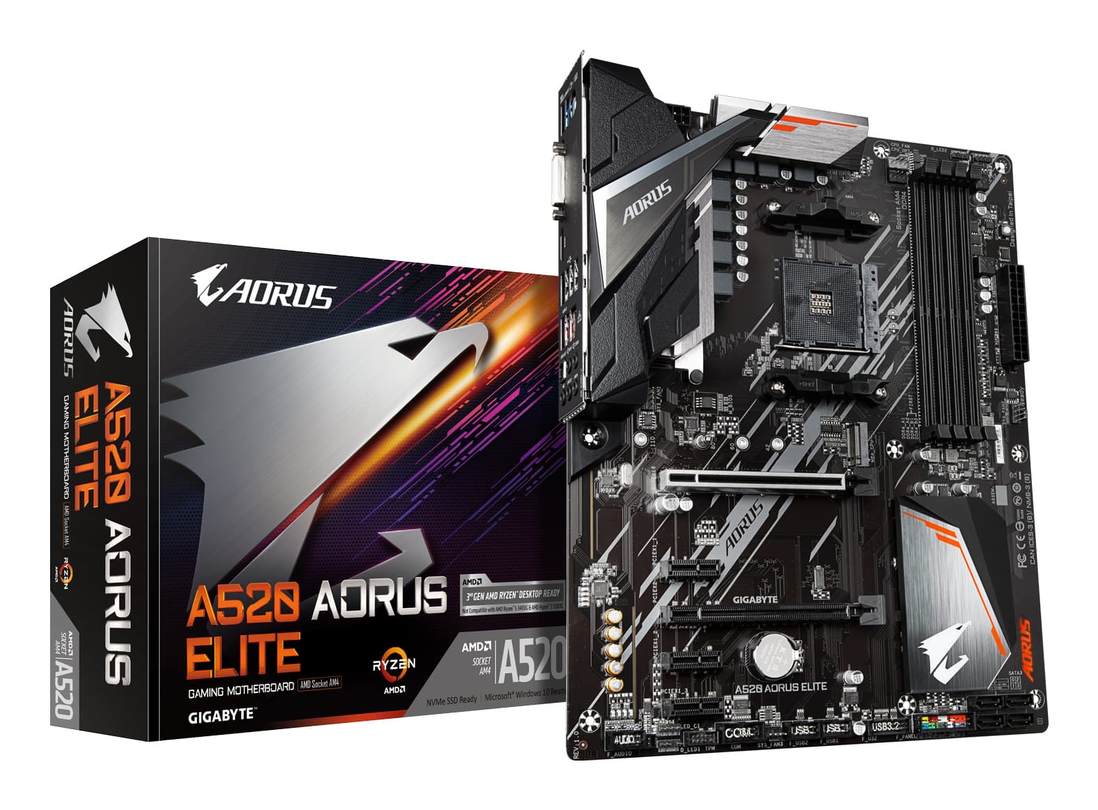 GIGABYTE A520 AORUS ELITE AM4 DDR4 MB