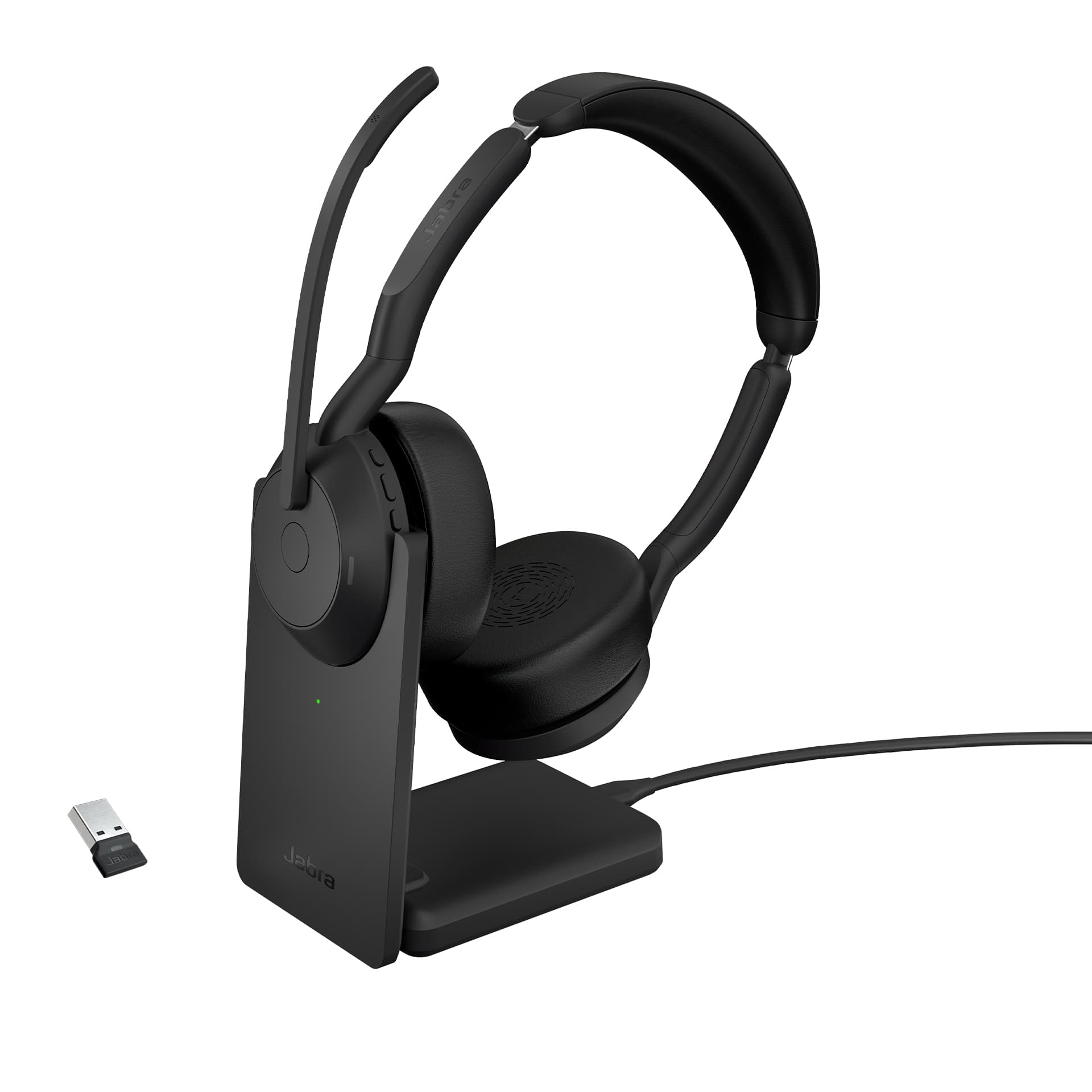 JABRA Evolve2 55 Link380a UC Stereo Stan