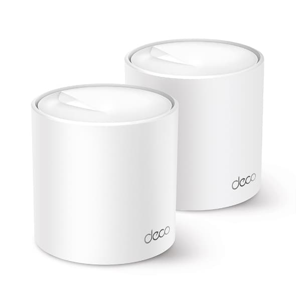 TP-Link Deco BE85(2-pack) Tri-Band BE19000Mbps Whole Home Mesh WiFi 7 System, Quad-Core CPU WiFi Extender Booster, Ultra-Fast 2x 10 Gbps Wired WAN/LAN Ports