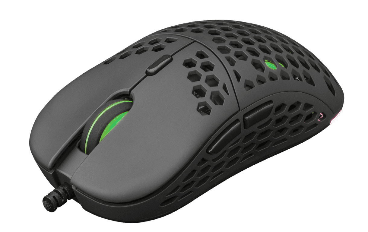 Baracuda MIŠ BGM-011 NAUTILUS Crni RGB / 12.800 dpi