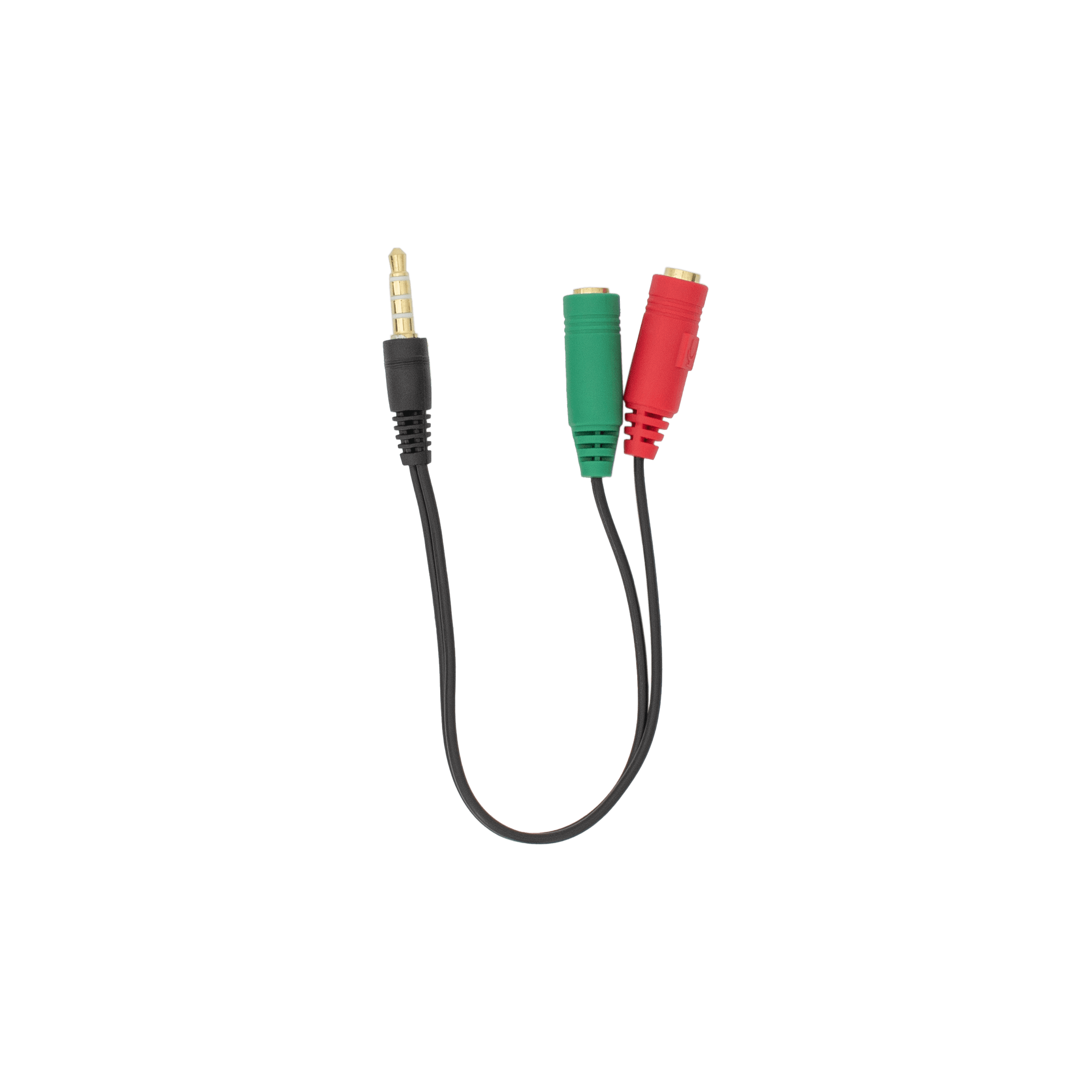 KABEL SBOX 3,5mm x2 F. 3Pin - 3,5mm M. 4Pin 0,2M BULK