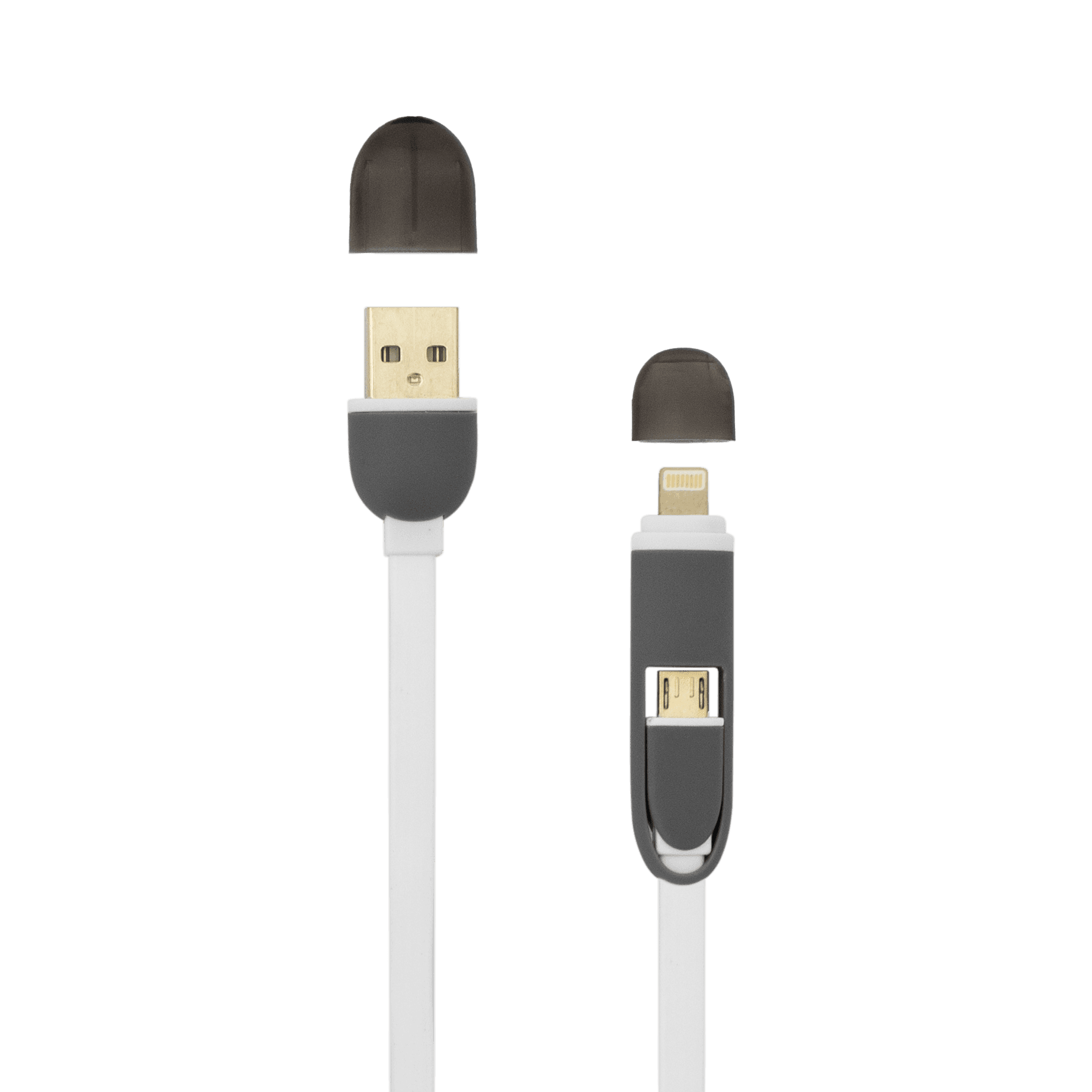 KABEL SBOX USB->MICRO USB + IPH.5 M/M 1M Bijeli