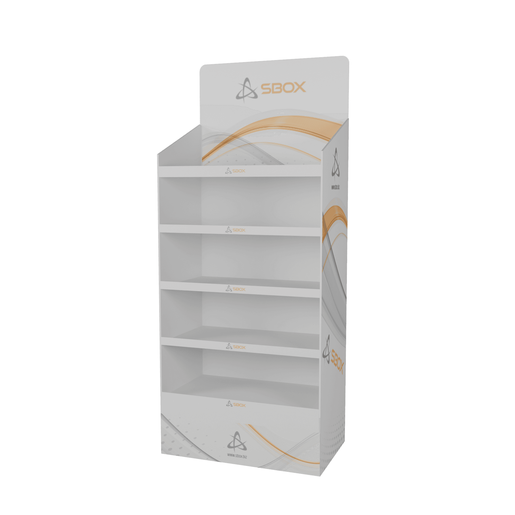SBOX PROMO CARTON SHELF