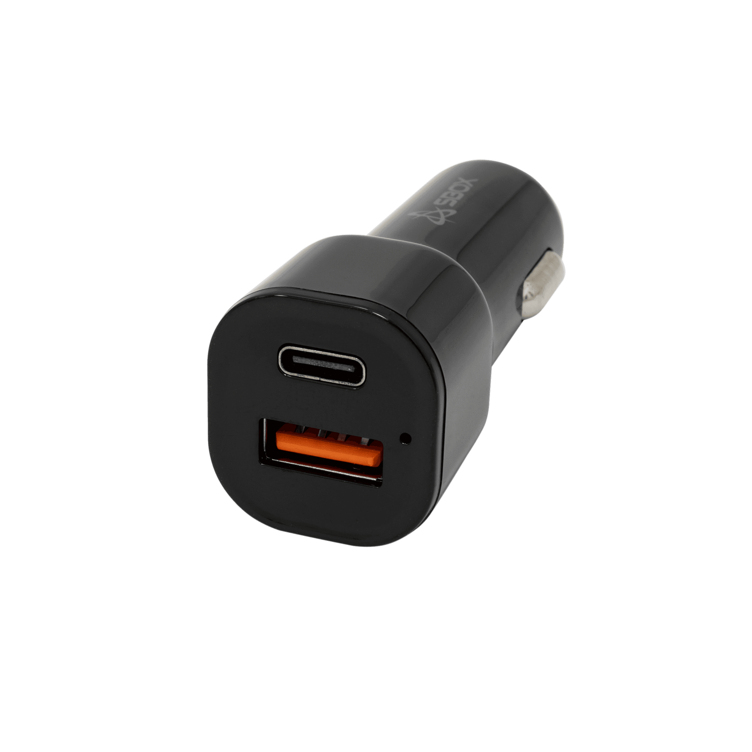 USB AUTO PUNJAC SBOX CC-038 / 2 ULAZA - 38 W Crni