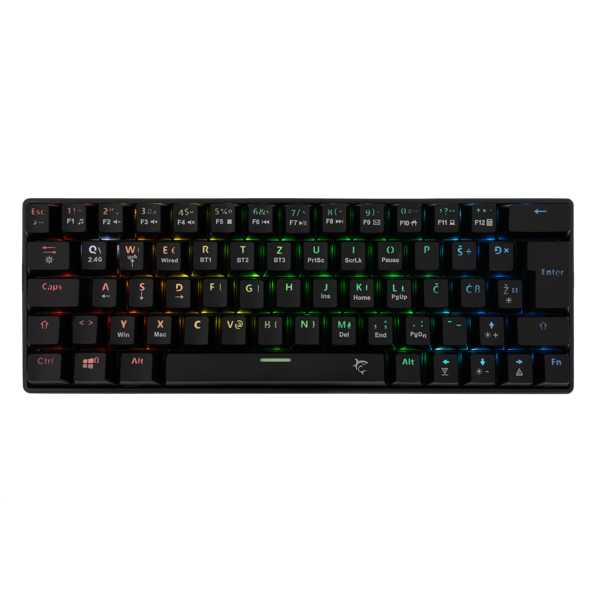 White Shark PL TIPKOVNICA GK-003112 KAIKEN / HR - Wireless