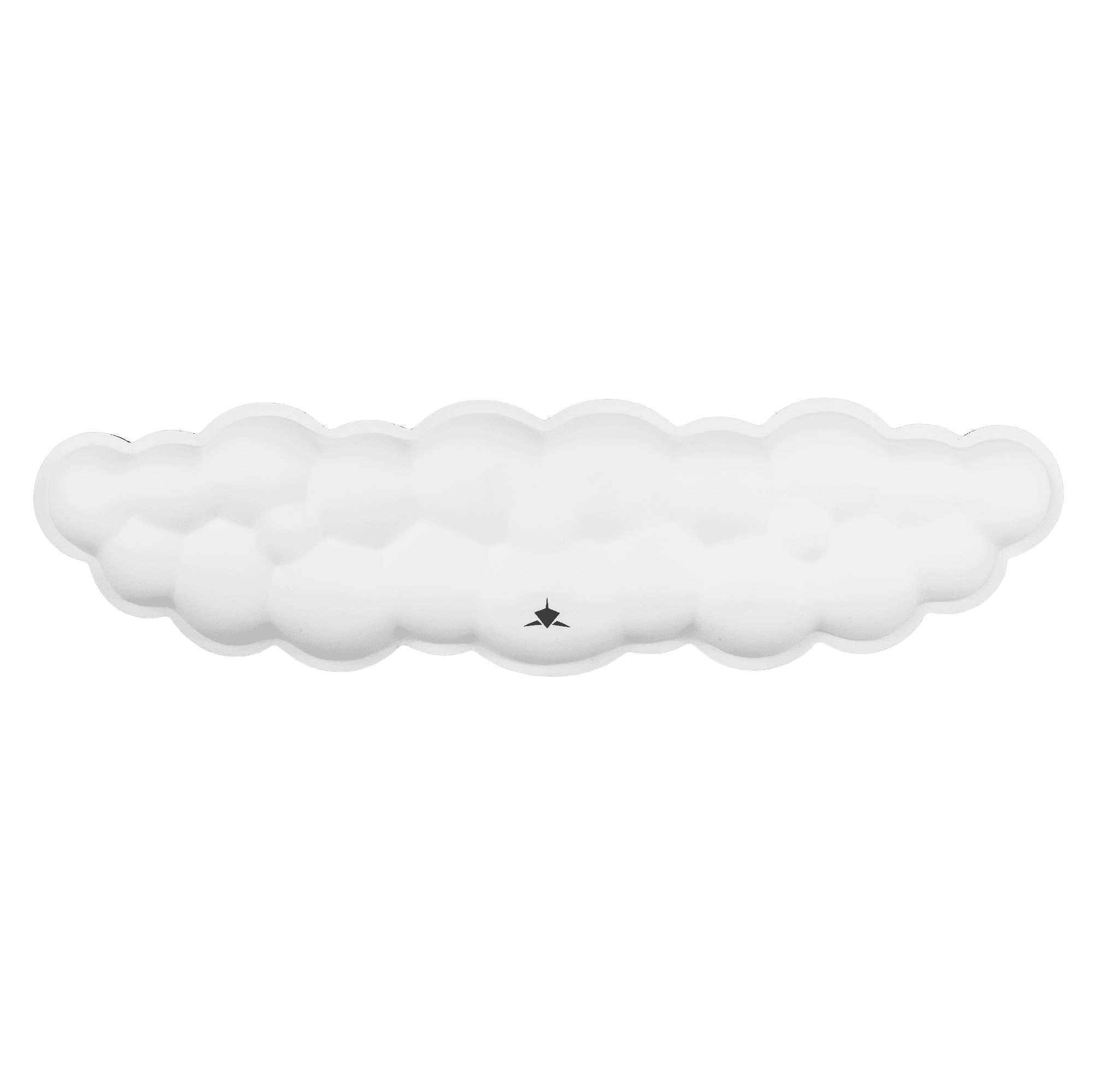 White Shark PODLOGA ZA TIPKOVNICU KP-012 CUMULUS BIJELA