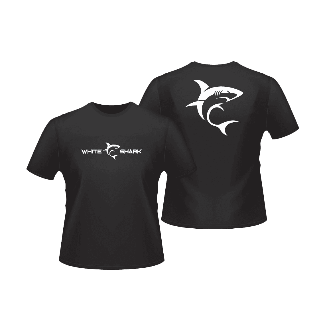White Shark PROMO T-SHIRT Crna KIDS 9/10