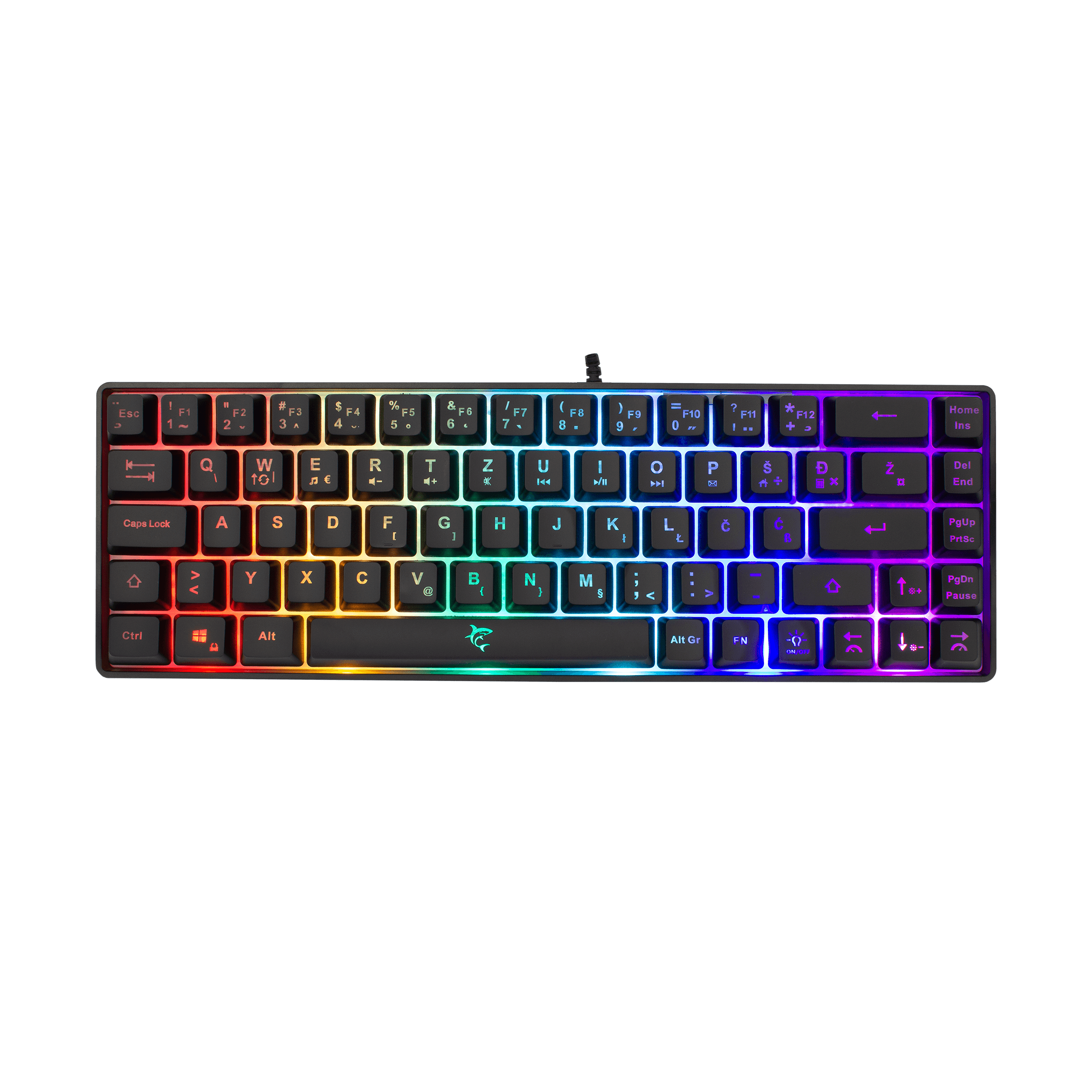 White Shark TIPKOVNICA GK-2201 RONIN Crna / HR