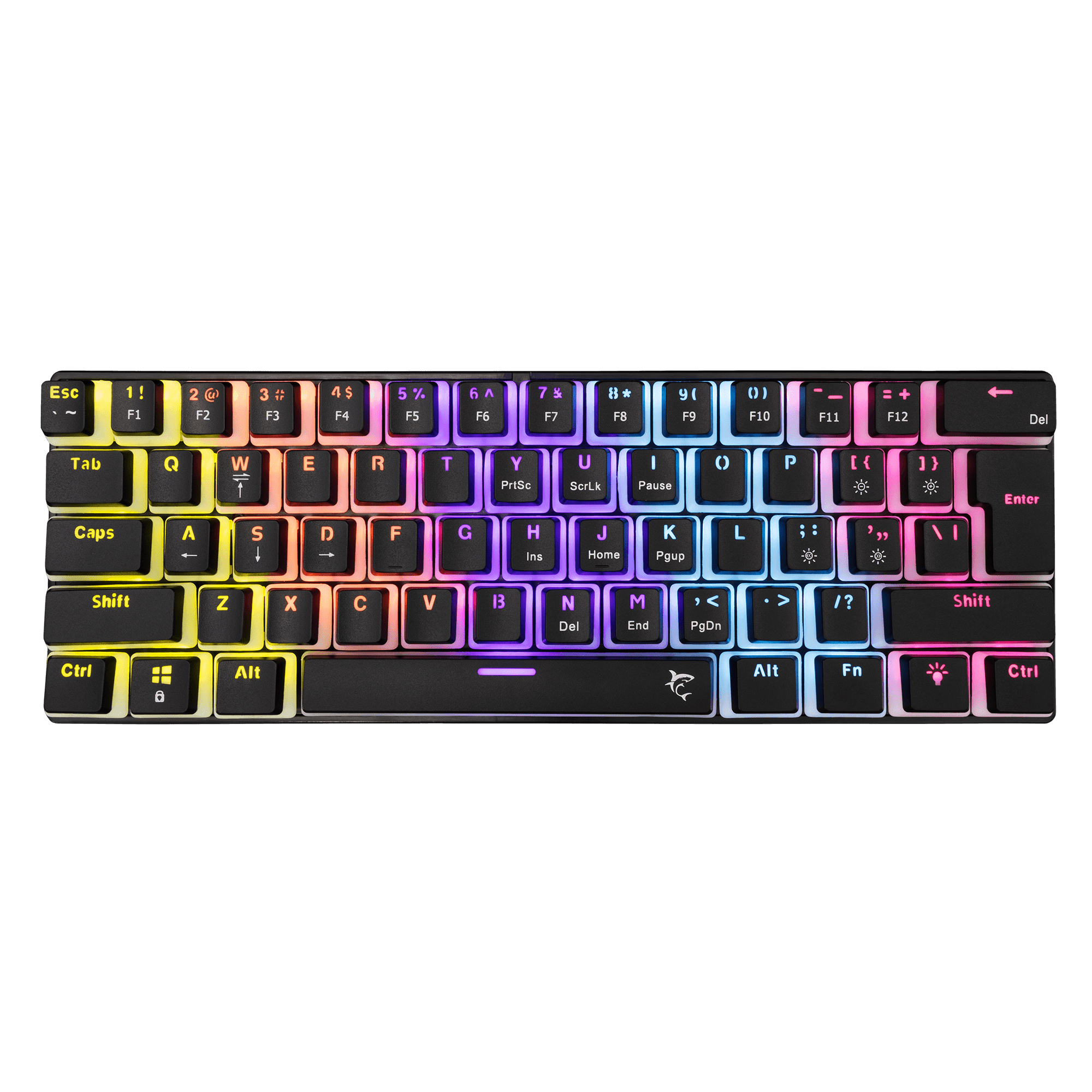 White Shark TIPKOVNICA GK-2202 ASHIKO-2 Crna / US / BLUE.SW.