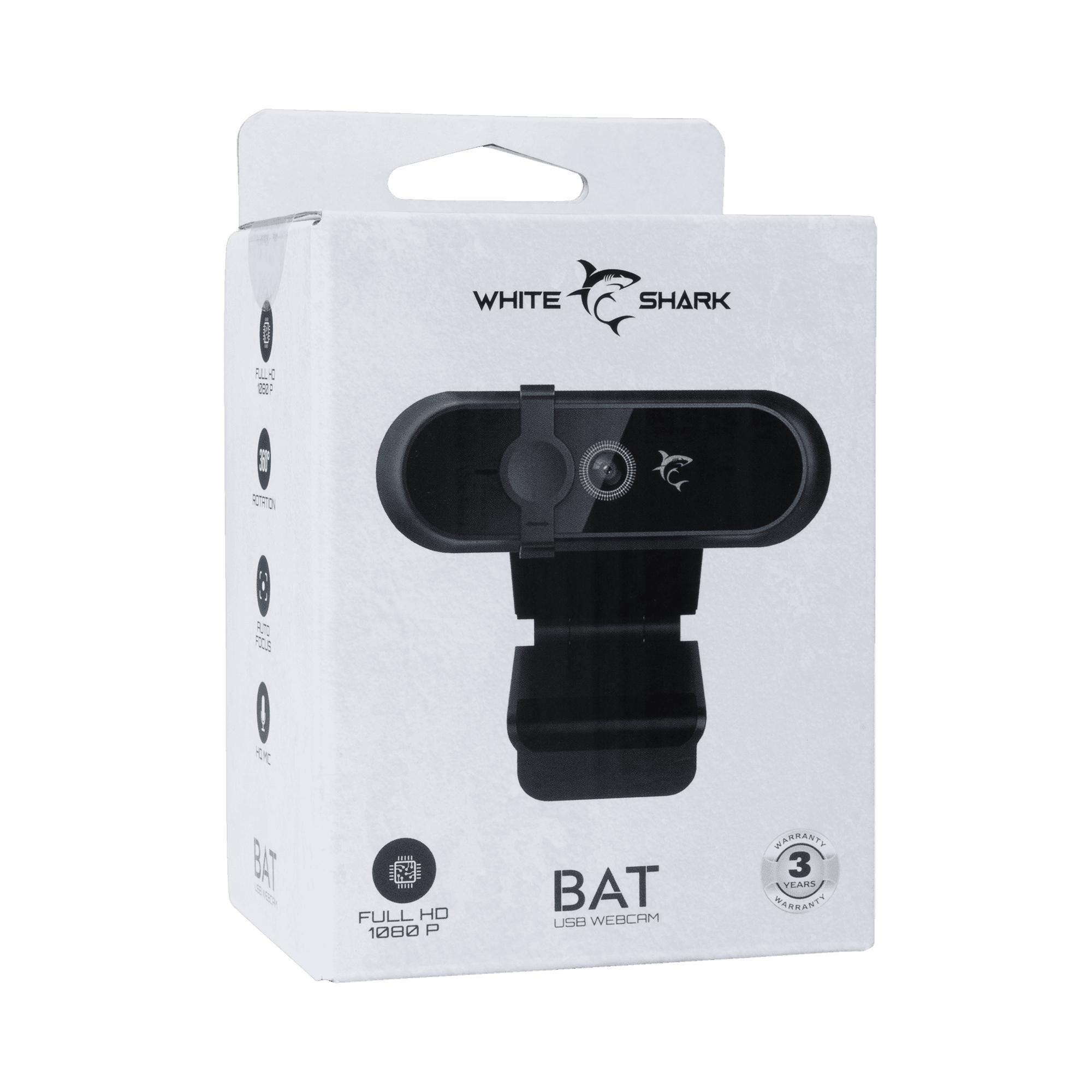 White Shark WEB KAMERA 1080p GWC-005 BAT