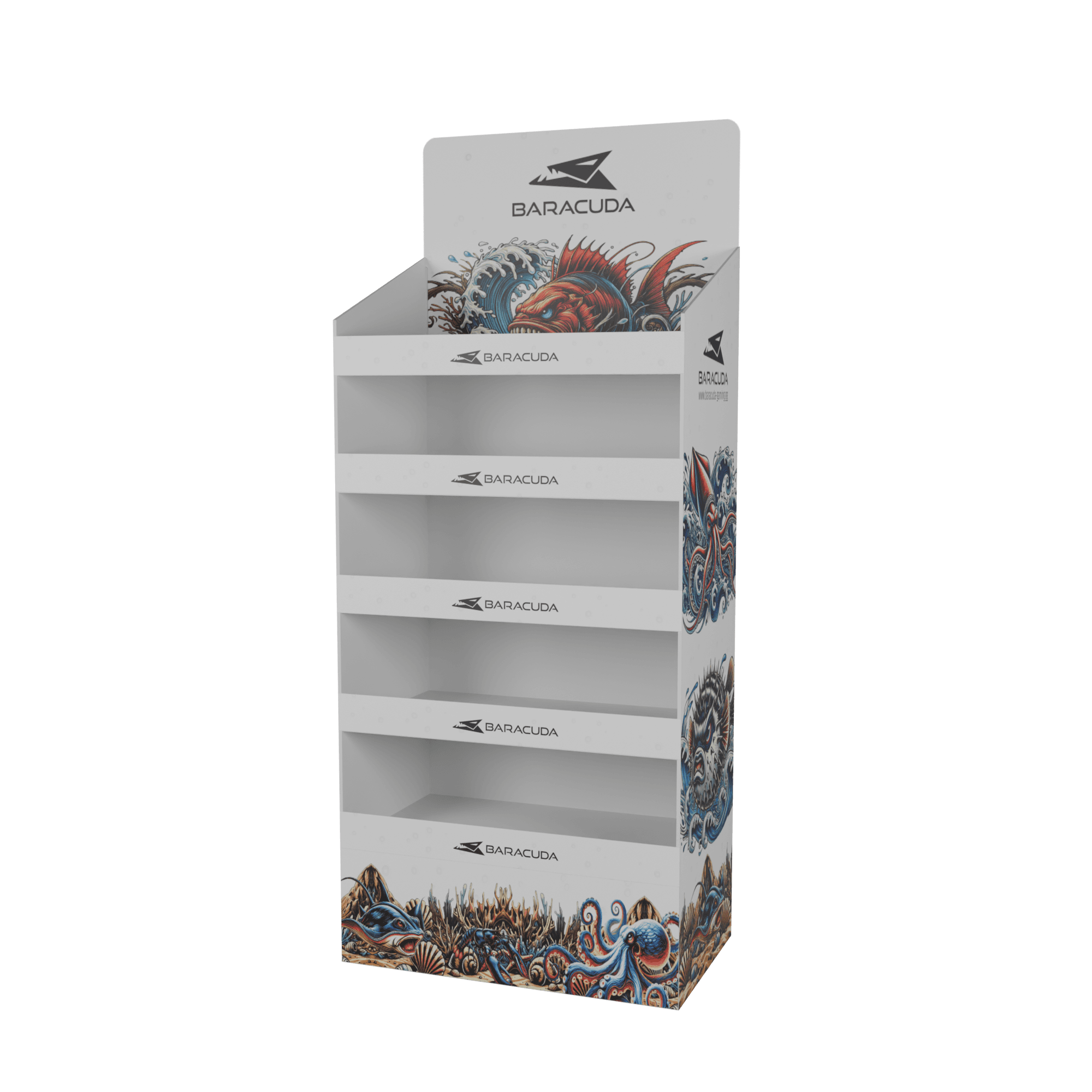 BARACUDA PROMO CARTON SHELF