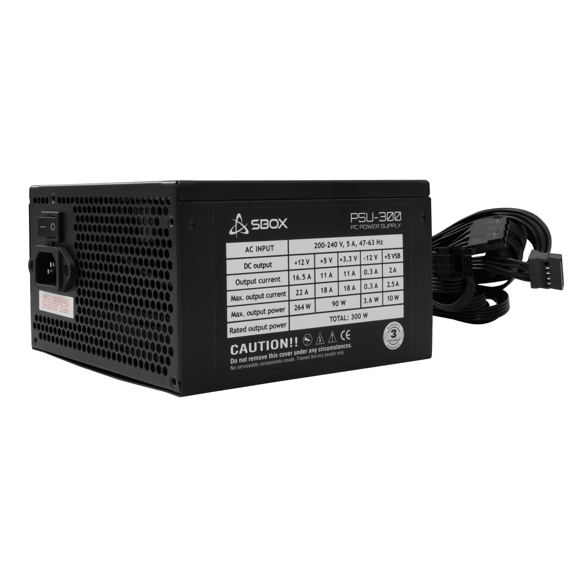 NAPAJANJE SBOX PSU-300 / ATX-300W - RETAIL
