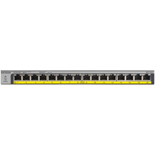 16PT POE/POE+GIGABIT UNMANAGED SWCH