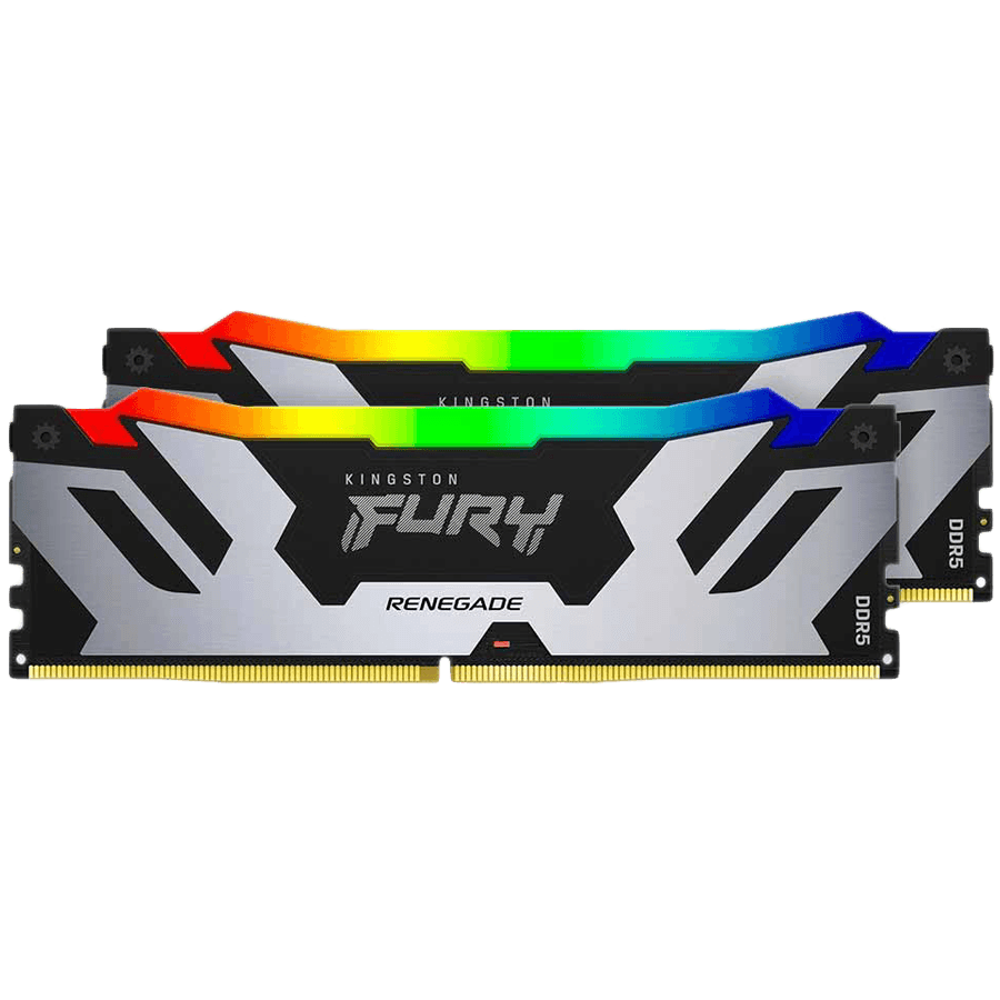 Kington DRAM 32GB 8000MT/s DDR5 CL38 DIMM (Kit of 2) FURY Renegade RGB XMP