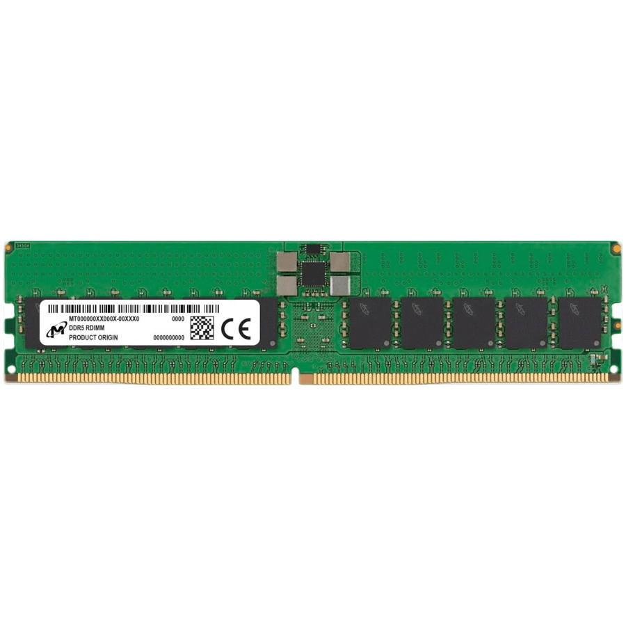 MICRON DDR5 RDIMM 16GB 1Rx8 6400 CL52 (16Gbit) (Single Pack)