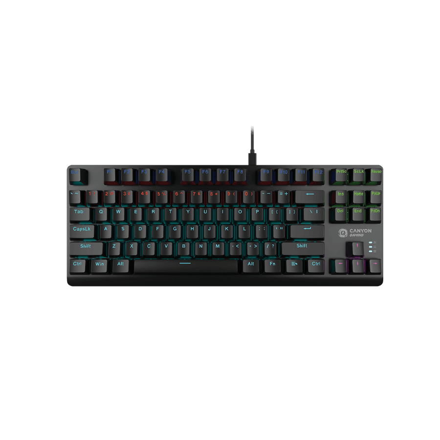CANYON keyboard Striker SKB-2 TKL Rainbow US Wired Black