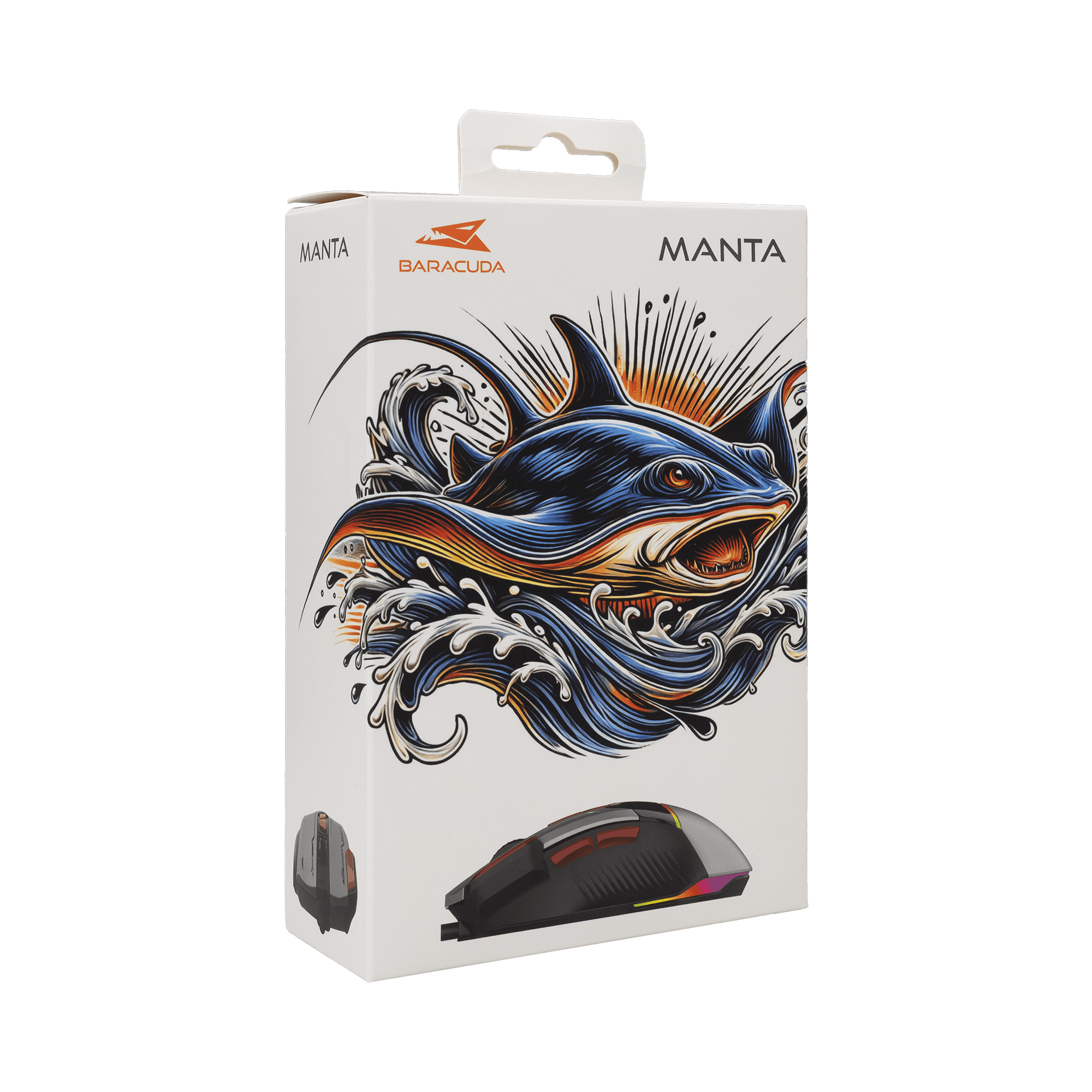 MIŠ BGM-047 MANTA SIVI / 12.800 dpi — fotografija 6