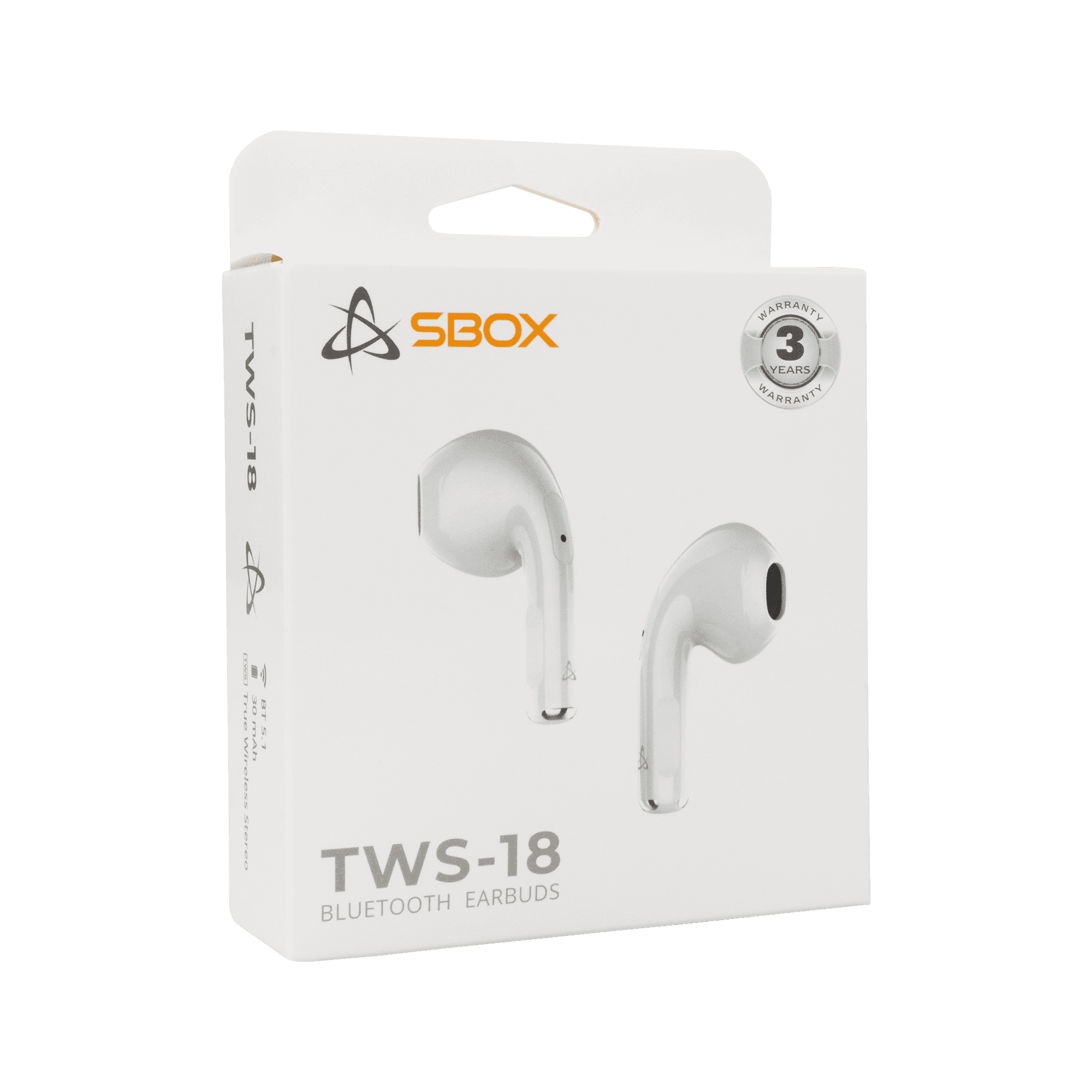 EARBUDS SBOX EB-TWS-18 Bijele — fotografija 6