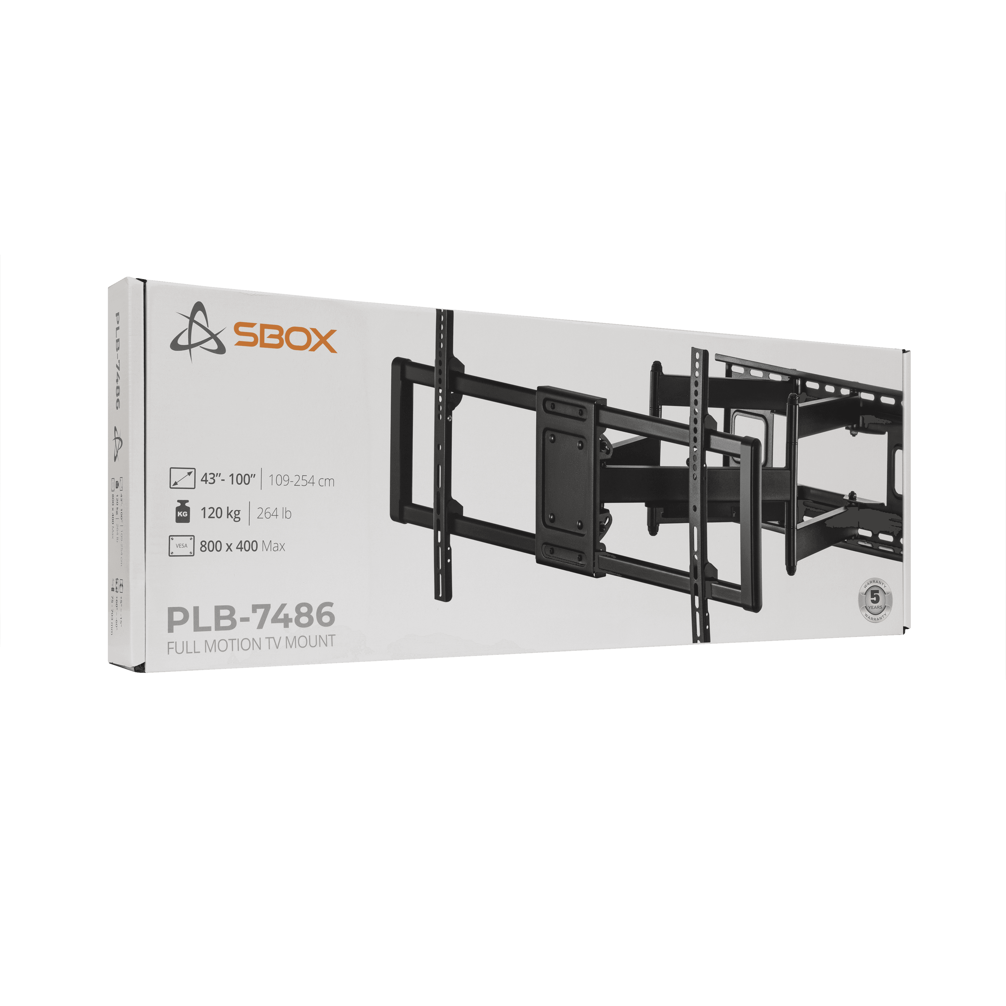 STALAK SBOX PLB-7486 (43-100"/120kg/800x400) — fotografija 7