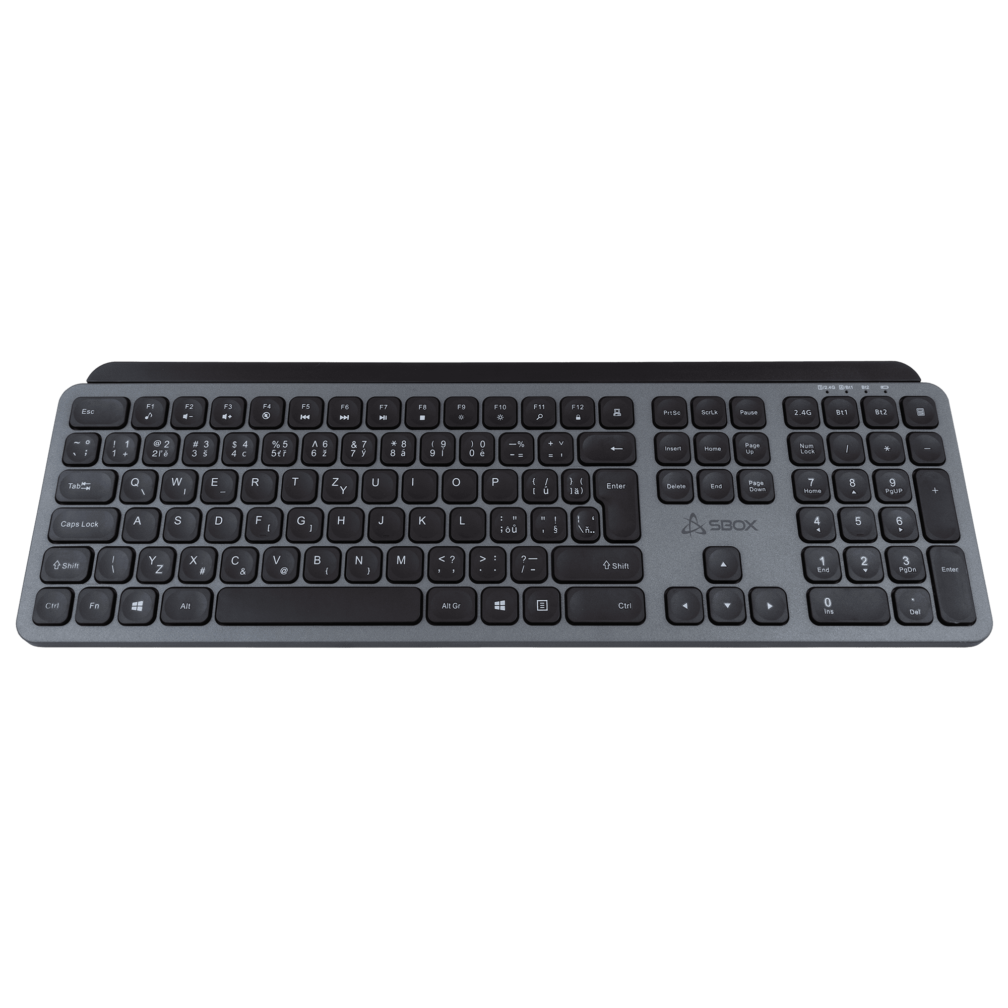 TIPKOVNICA SBOX BT-26 CZ/SK Bluetooth/Wireless