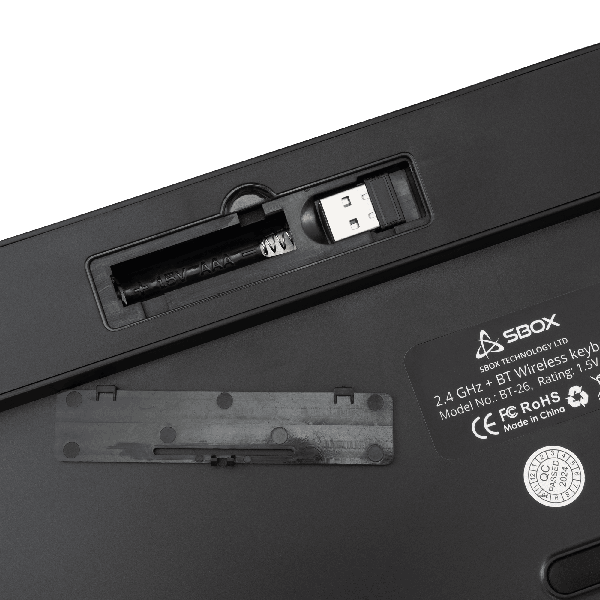 TIPKOVNICA SBOX BT-26 CZ/SK Bluetooth/Wireless — fotografija 7