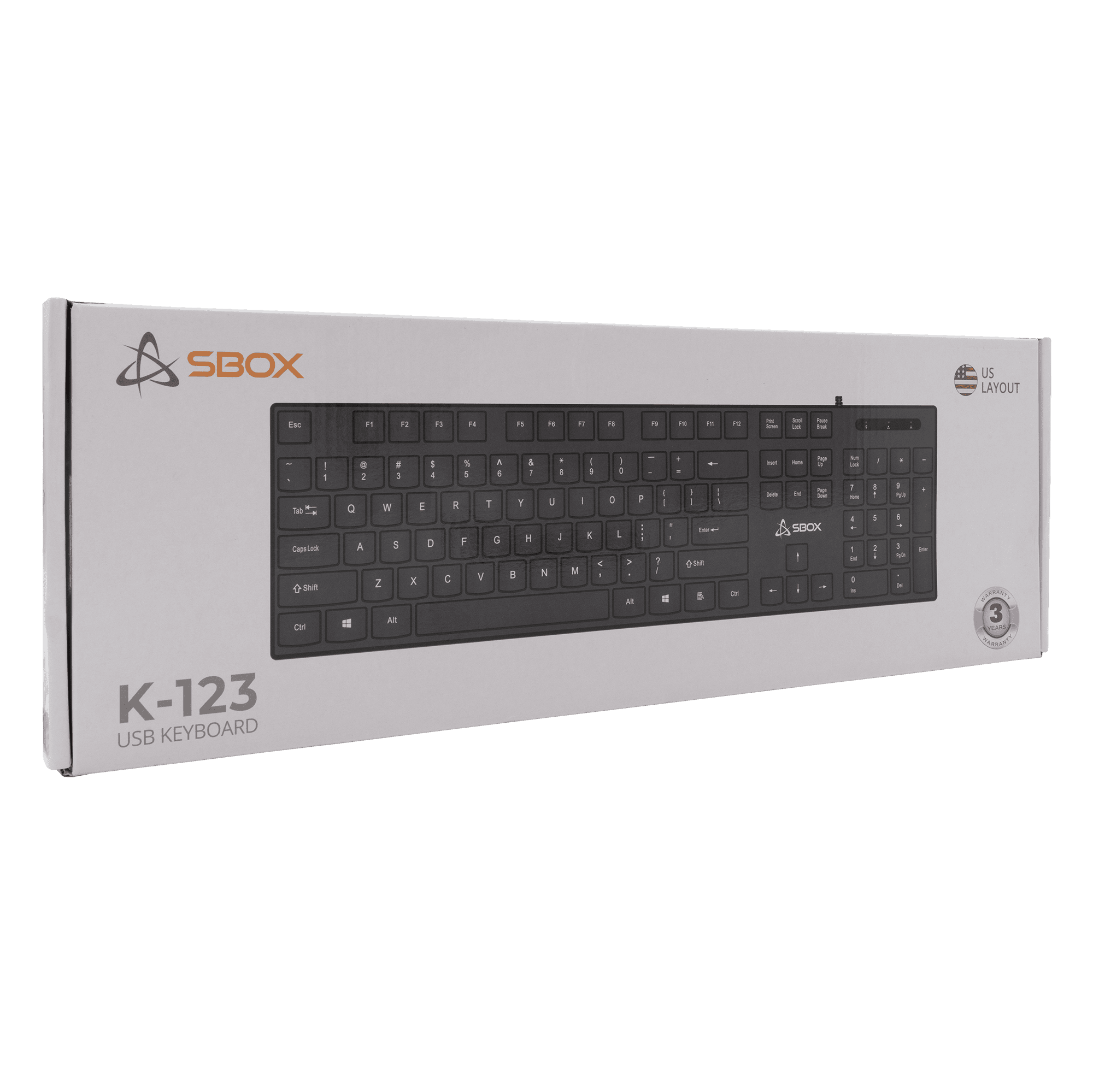 TIPKOVNICA SBOX K-123 US — fotografija 5