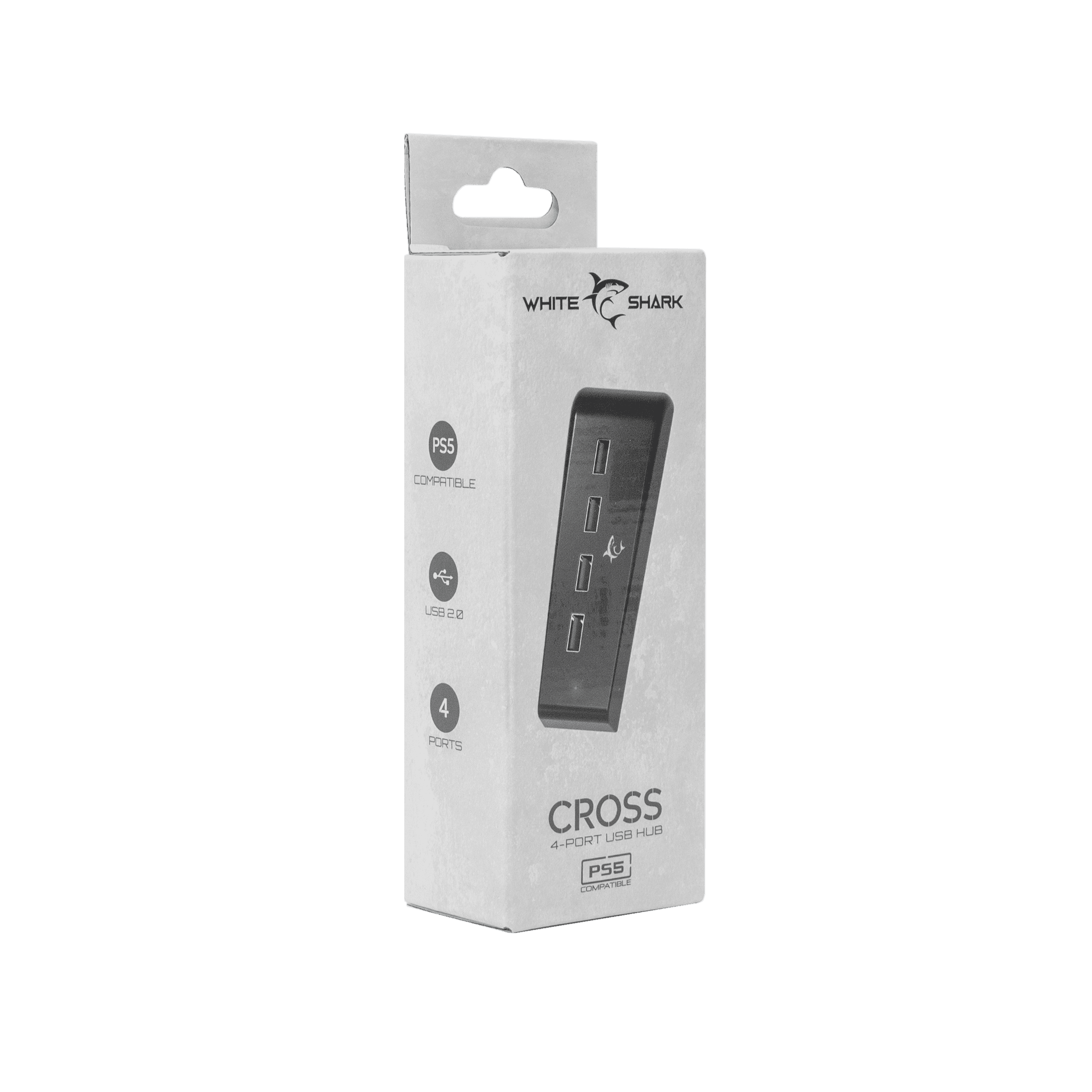 PS5 4-PORT USB HUB PS5-0576 CROSS — fotografija 3