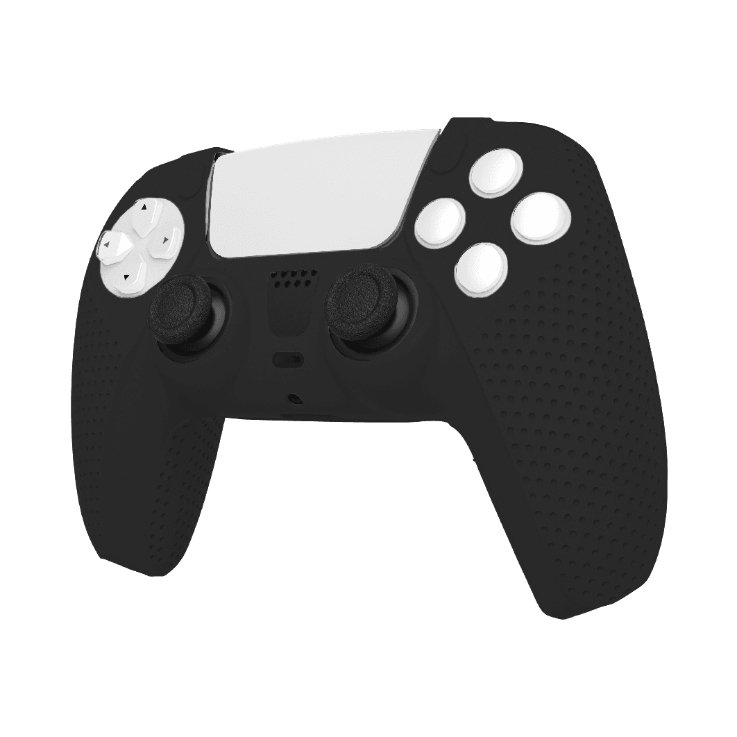 PS5 SILICONE CASE PS5-541 BODY LOCK Crni — fotografija 2