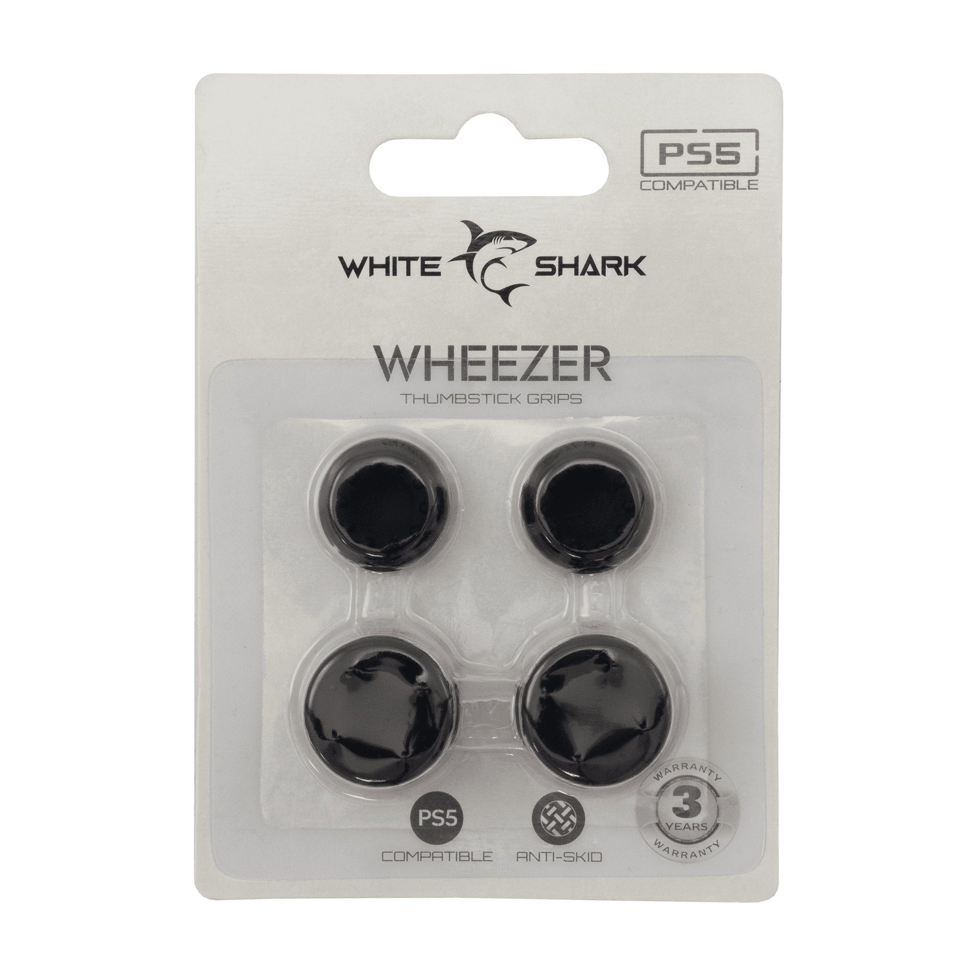 PS5 SILICONE THUMBSTICK PS5-817 WHEEZER Crni — fotografija 2